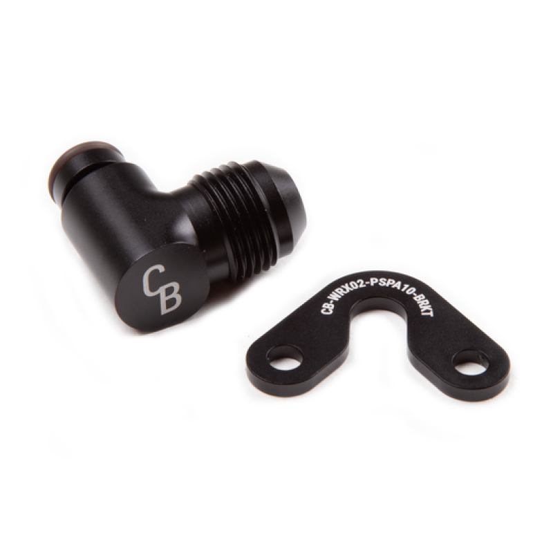 Subaru WRX Power Steering Pump Feed Adapter - Chase Bays - 10AN - `04-`07 Subaru WRX Power Steering Pump Feed Adapter - Chase Bays - 10AN - `04-`07